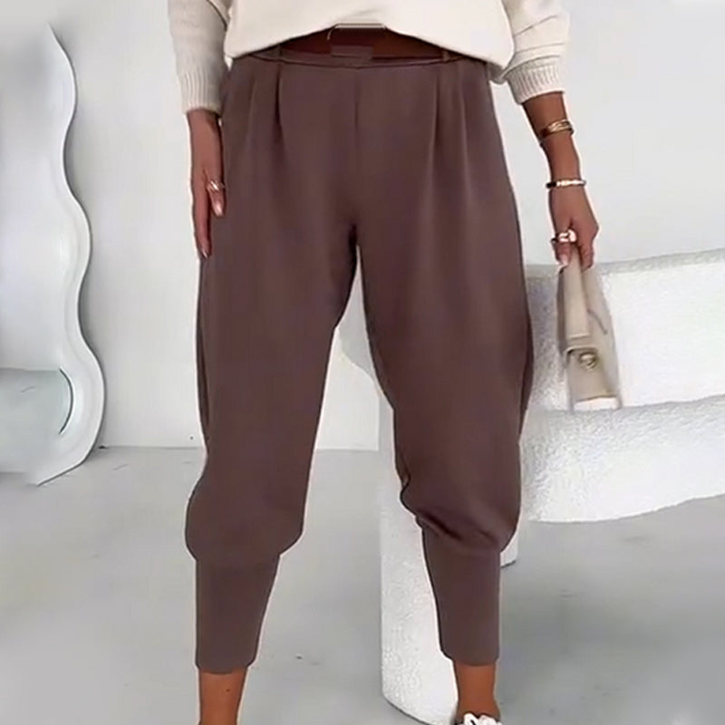🏆Maximal 50 % Rabatt🏃♂️Bequeme Nine-Point Tapered-Hose für Damen