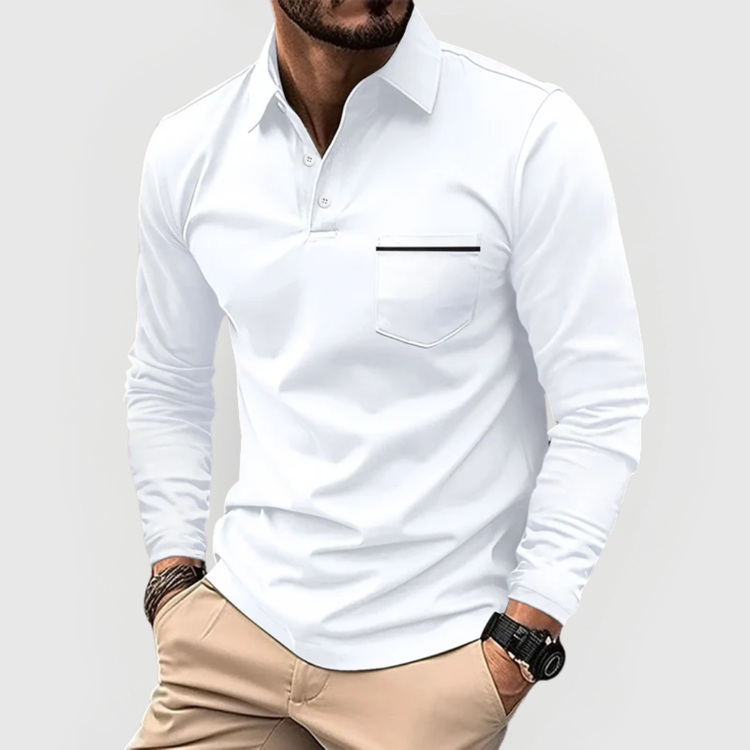 Raffaele™ | Elegantes und bequemes Polo mit praktischem Taschen