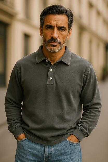 Giovanni™ | Vintage Langarmhemd