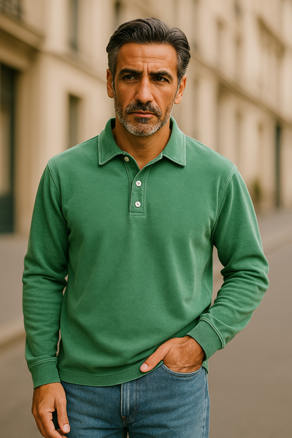 Giovanni™ | Vintage Langarmhemd