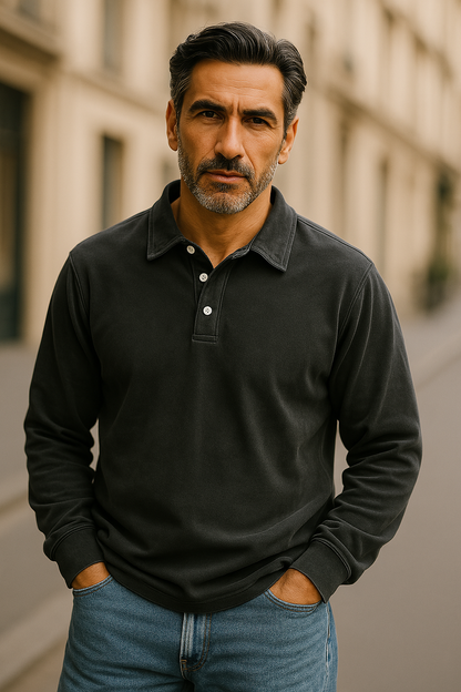 Giovanni™ | Vintage Langarmhemd