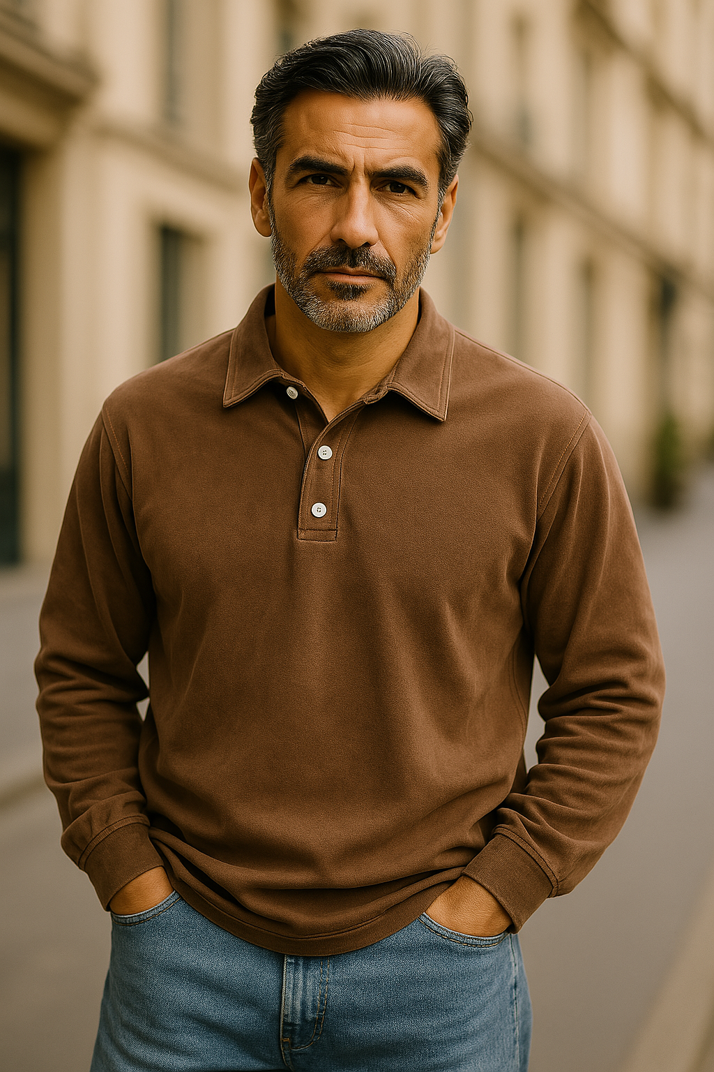 Giovanni™ | Vintage Langarmhemd