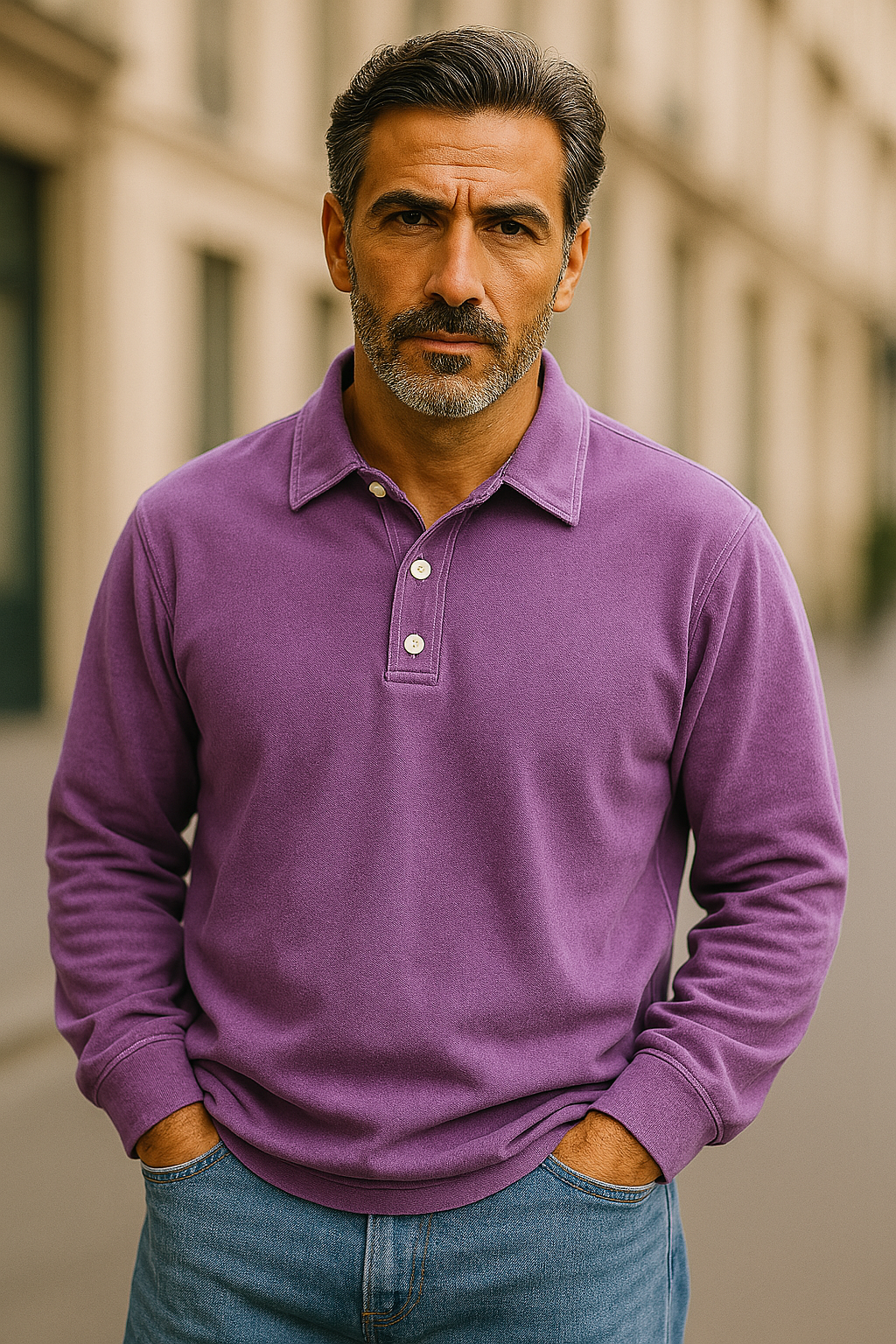 Giovanni™ | Vintage Langarmhemd