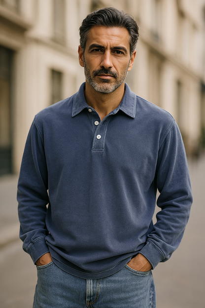 Giovanni™ | Vintage Langarmhemd