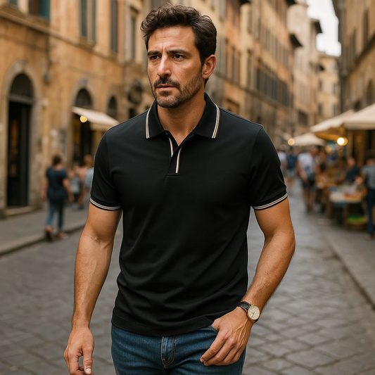 Silvano™ | Das Seidenpolo für diejenigen, die sich abheben möchten